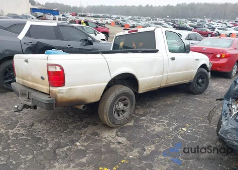 2004 Ford Ranger Unique Fleet z USA, uszkodzony, nr VIN 1FTYR10E24PB27131